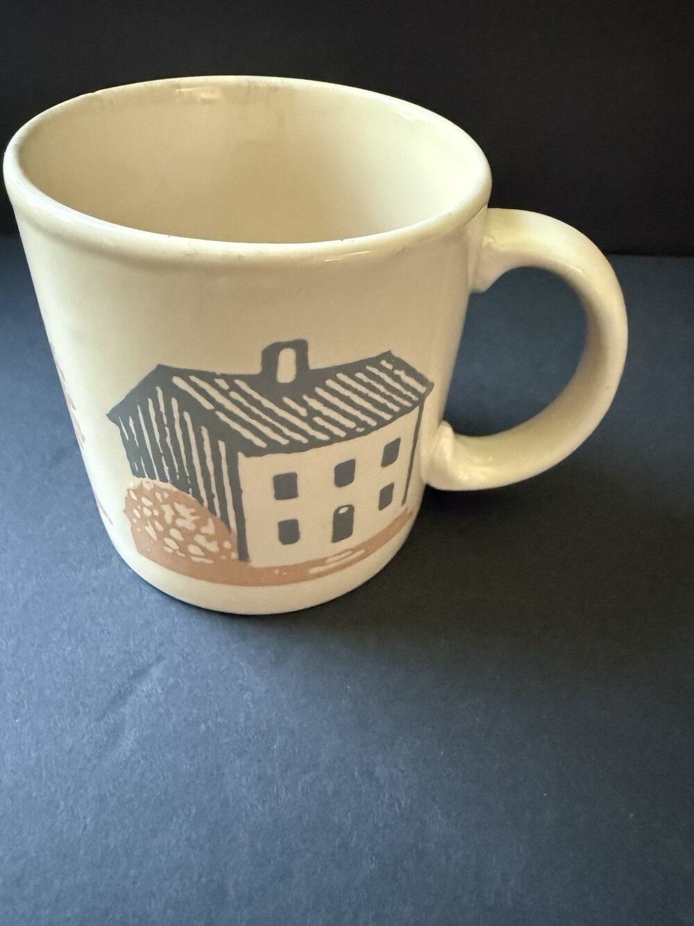 Vintage GHC Made In England Mug Handcrafted Pottery Ceramic Coffee Tea Cottage